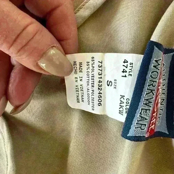 Cherokee Workwear Scrub Top Size Small - Picture 2 of 2